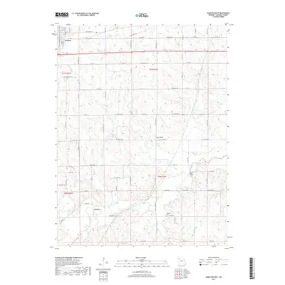 2017 Map of Hamilton East, 2017 Print