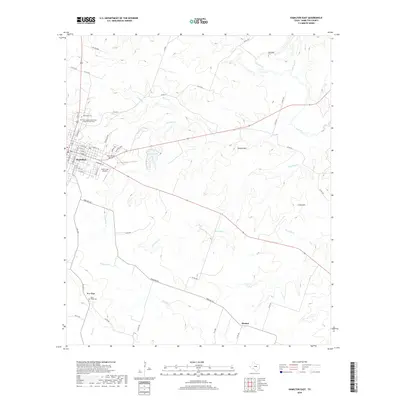 2019 Map of Hamilton East, 2019 Print