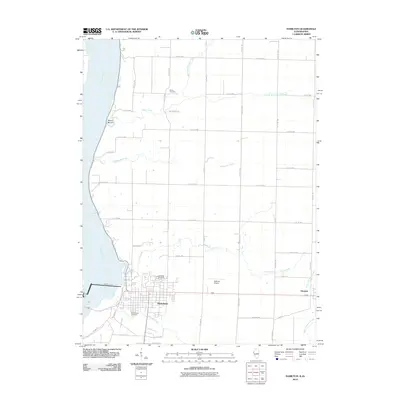 2012 Map of Hamilton, 2012 Print