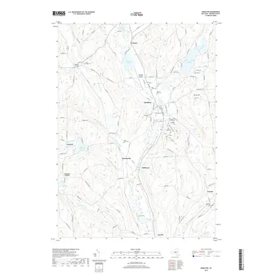 2019 Map of Hamilton, 2019 Print