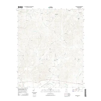 2014 Map of Hamilton NE, 2014 Print