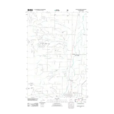 2011 Map of Hamilton North, 2011 Print