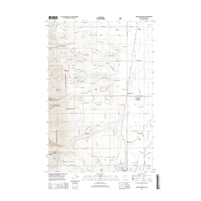 2014 Map of Hamilton North, 2014 Print