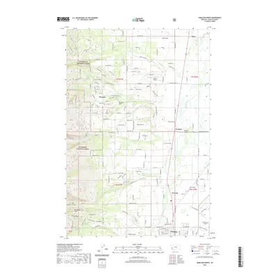 2020 Map of Hamilton North, 2020 Print
