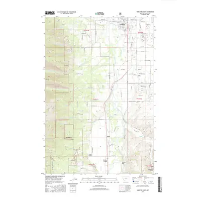 2017 Map of Hamilton South, 2017 Print