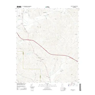 2014 Map of Hamilton SW, 2014 Print