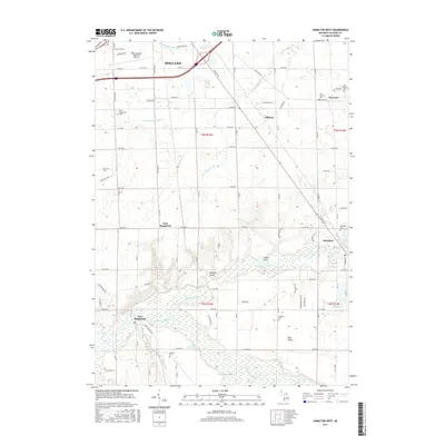 2017 Map of Hamilton West, 2017 Print