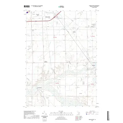 2019 Map of Hamilton West, 2019 Print
