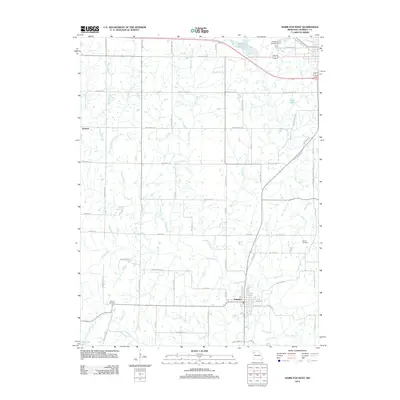 2012 Map of Hamilton West, 2012 Print