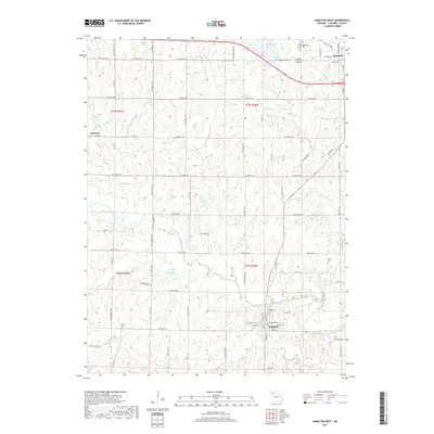 2017 Map of Hamilton West, 2017 Print