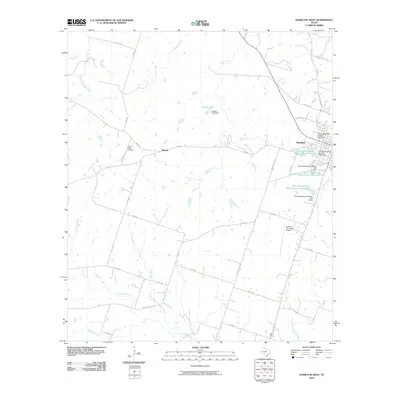 2010 Map of Hamilton West, 2010 Print