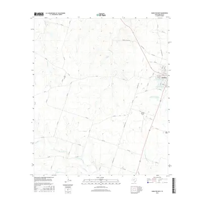 2016 Map of Hamilton West, 2016 Print