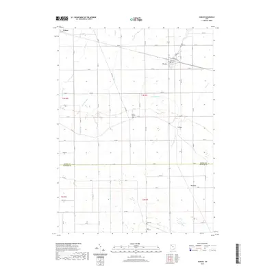 2019 Map of Hamler, 2019 Print
