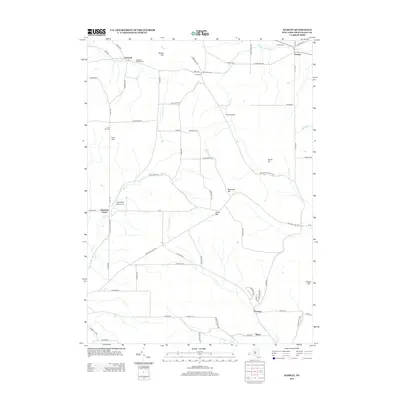 2013 Map of Hamlet, 2013 Print