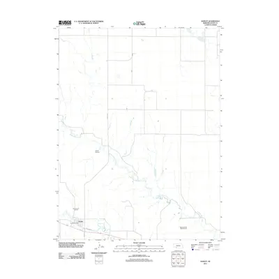 2011 Map of Hamlet, 2011 Print