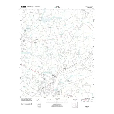2010 Map of Hamlet, 2010 Print