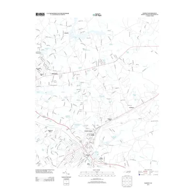 2013 Map of Hamlet, 2013 Print