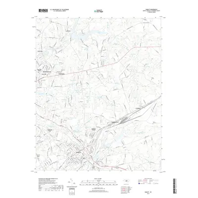 2019 Map of Hamlet, 2019 Print
