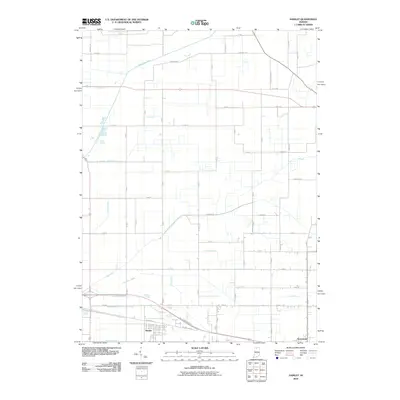 2010 Map of Hamlet, 2010 Print