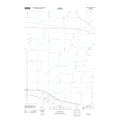 2013 Map of Hamlet, 2013 Print