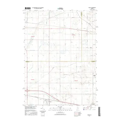 2016 Map of Hamlet, 2016 Print