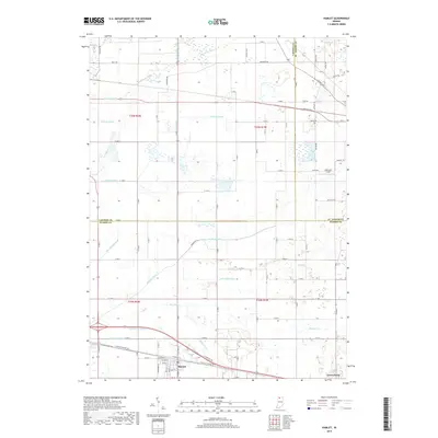 2019 Map of Hamlet, 2019 Print