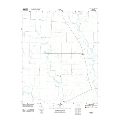 2011 Map of Hamlin, 2011 Print