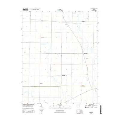 2014 Map of Hamlin, 2014 Print