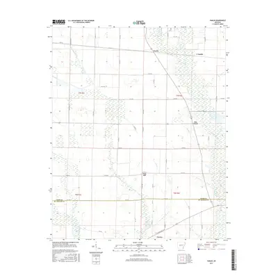 2017 Map of Hamlin, 2017 Print