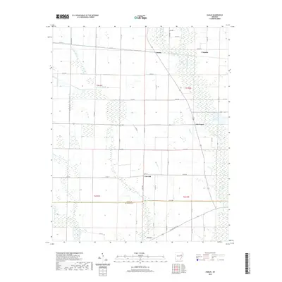 2020 Map of Hamlin, 2020 Print