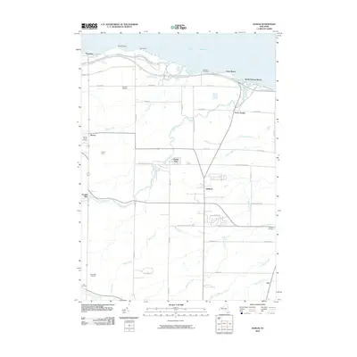 2010 Map of Hamlin, 2010 Print