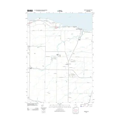 2013 Map of Hamlin, 2013 Print