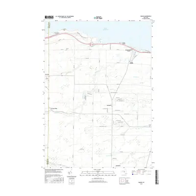 2016 Map of Hamlin, 2016 Print