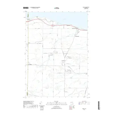 2019 Map of Hamlin, 2019 Print