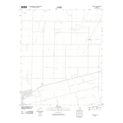 2010 Map of Hamlin NE, 2010 Print