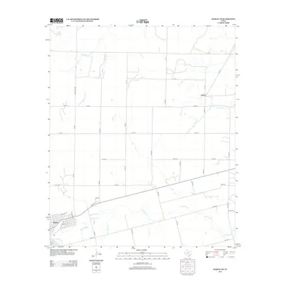 2012 Map of Hamlin NE, 2012 Print