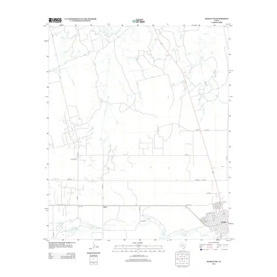 2012 Map of Hamlin NW, 2012 Print