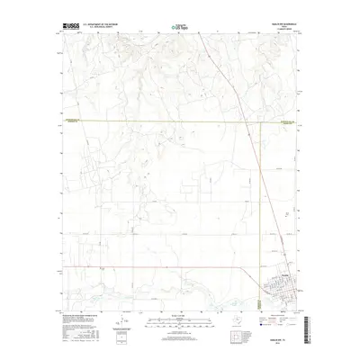 2016 Map of Hamlin NW, 2016 Print