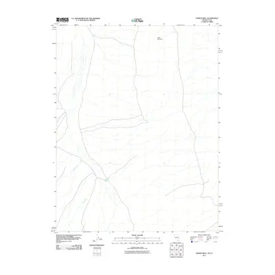 2011 Map of Hamlin Well, 2011 Print