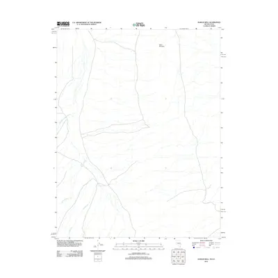 2012 Map of Hamlin Well, 2012 Print