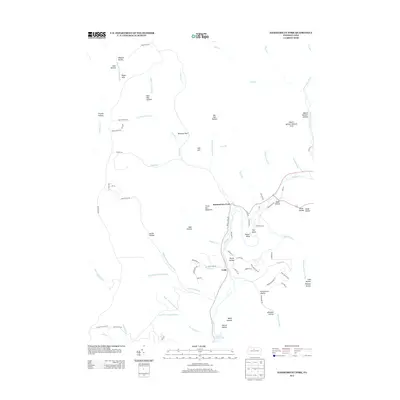 2013 Map of Hammersley Fork, 2013 Print