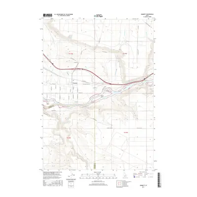 2017 Map of Hammett, 2017 Print