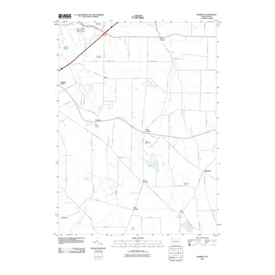 2010 Map of Hammett, 2010 Print