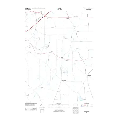 2013 Map of Hammett, 2013 Print