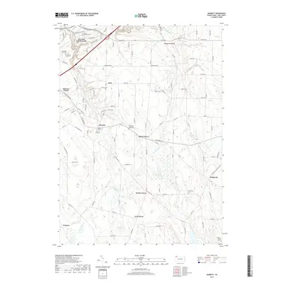2019 Map of Hammett, 2019 Print