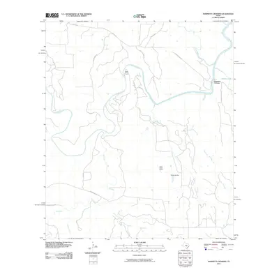 2010 Map of Hammetts Crossing, 2010 Print