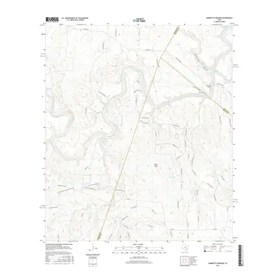 2016 Map of Hammetts Crossing, 2016 Print