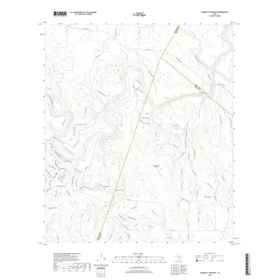 2019 Map of Hammetts Crossing, 2019 Print