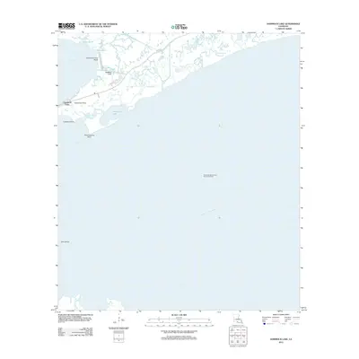 2012 Map of Hammock Lake, 2012 Print