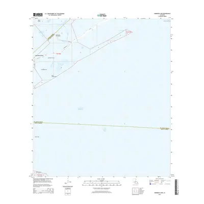 2015 Map of Hammock Lake, 2015 Print